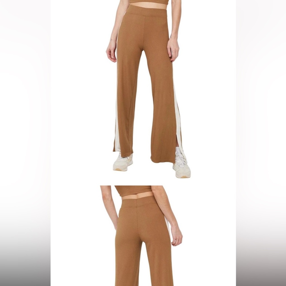 OFFLINE By Aerie Thumbs Up Heavyweight Ribbed Wide Leg Pant
